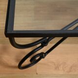 Art Nouveau Style Wrought Iron Coffee Table – 1940