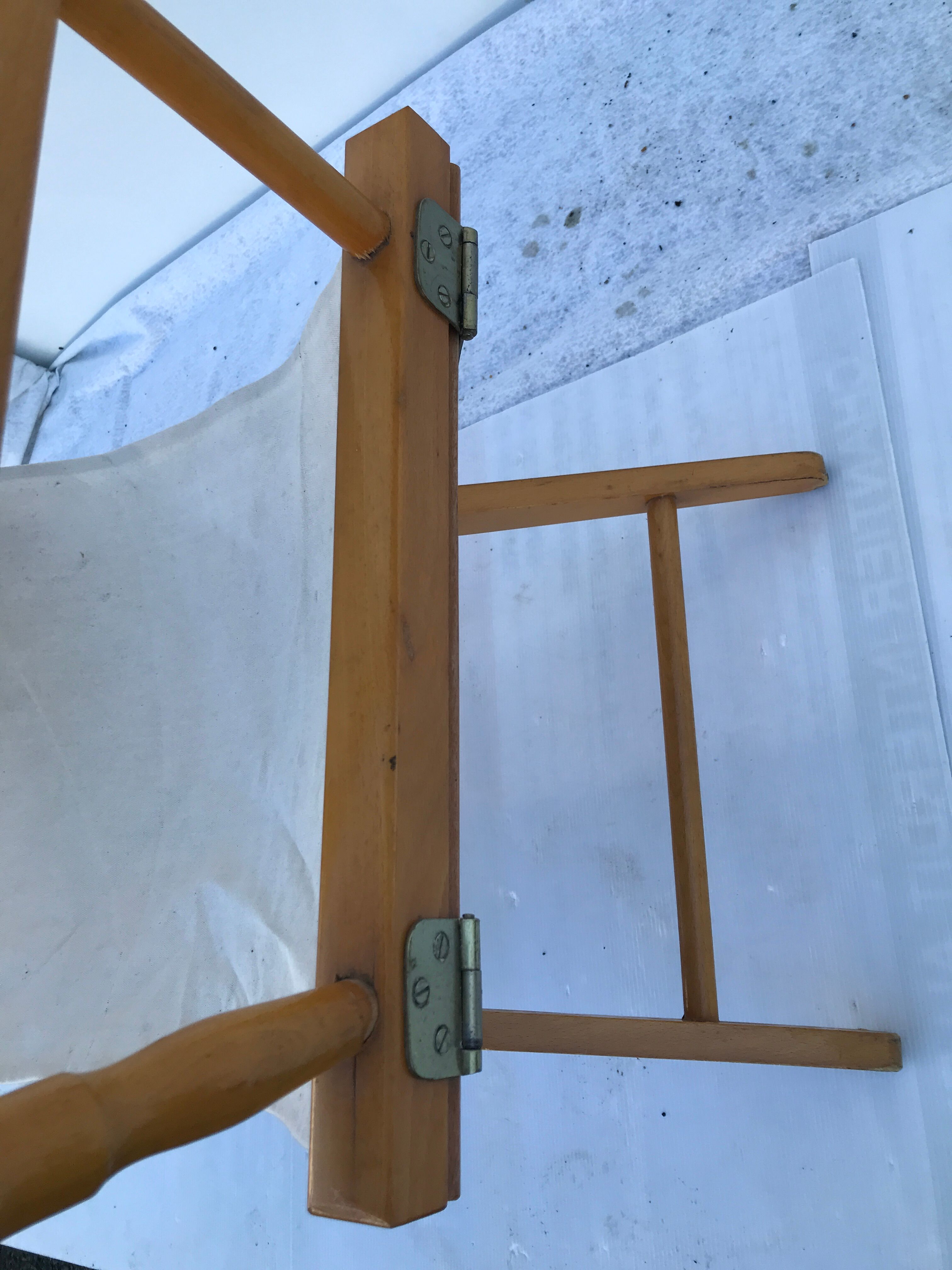 Fauteuil de réalisateur vintage