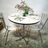 Vintage kitchen table with flap