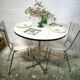 Vintage kitchen table with flap