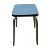 Stool 50s blue vintage formica