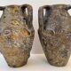 Paire de vases Ceraverre vintage 1960