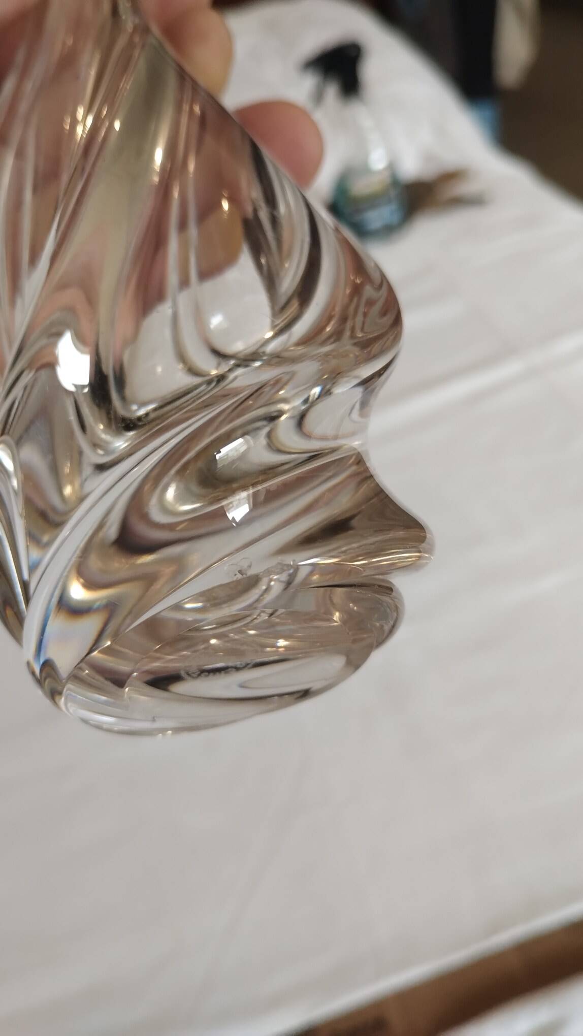 Saint Louis crystal soliflore