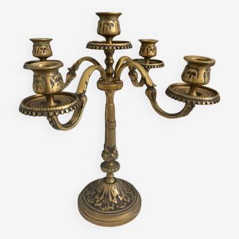 Bronze candlesticks 4 branches