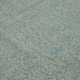 Hand-knotted persian antique 1970s 272 cm x 364 cm blue wool carpet