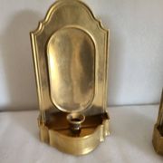 Pair of wall sconces candle holders, Berendsohn Hamburg, 1970-80