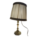 Brass bedside lamp