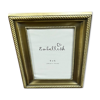 GOLD BRASS PHOTO FRAME