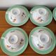 Ensemble de 8 tasses à thé ou café en porcelaine de Limoges