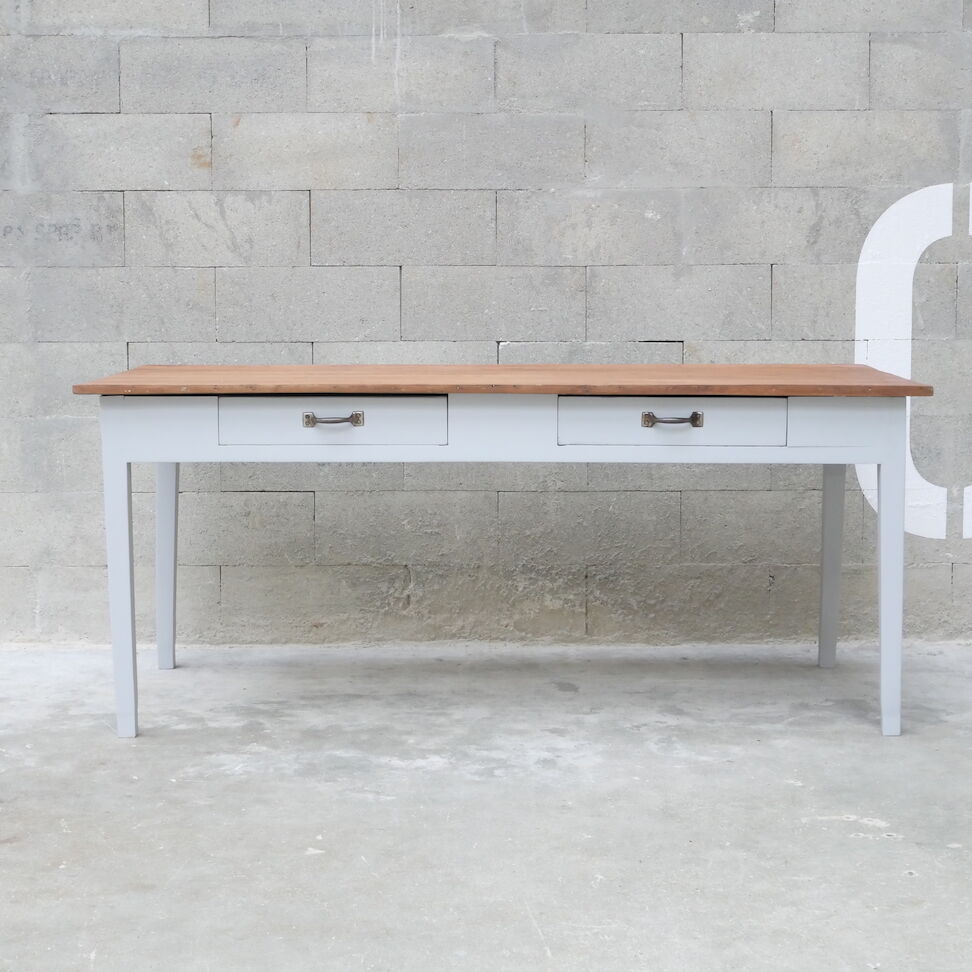 Restored farmhouse table