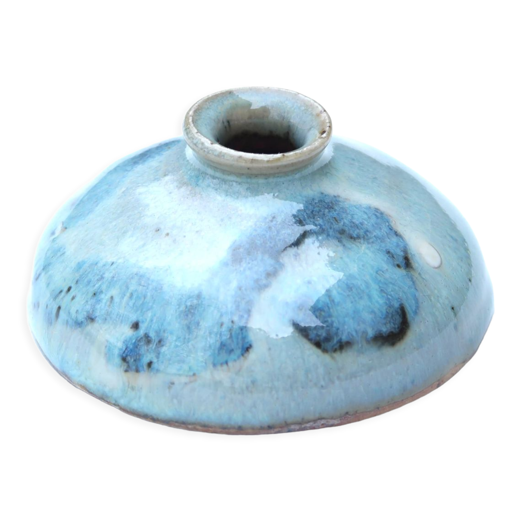 Signed ceramic vase, 70s