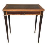 Small Louis XVI style desk in marquetry.