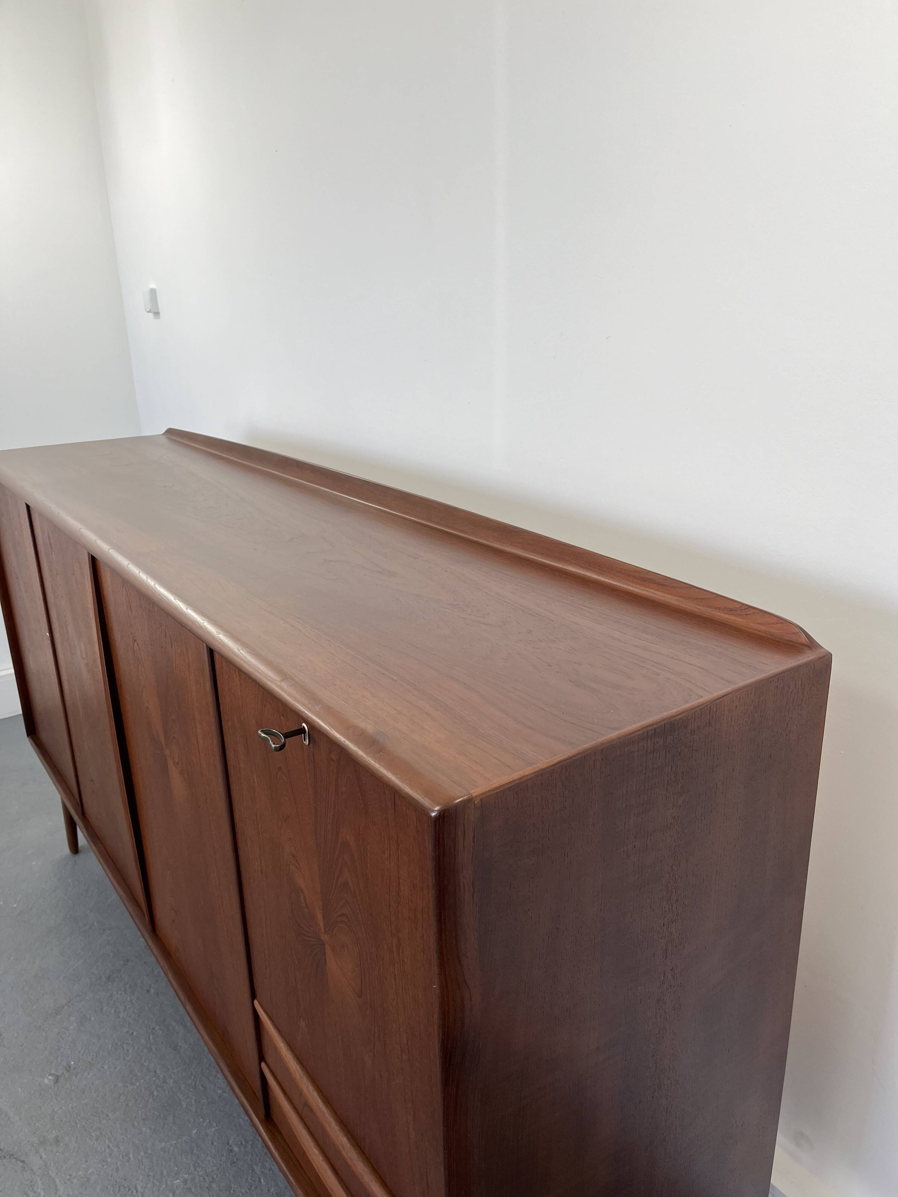 Teak sideboard by Arne Vodder for Sibast - 1960s