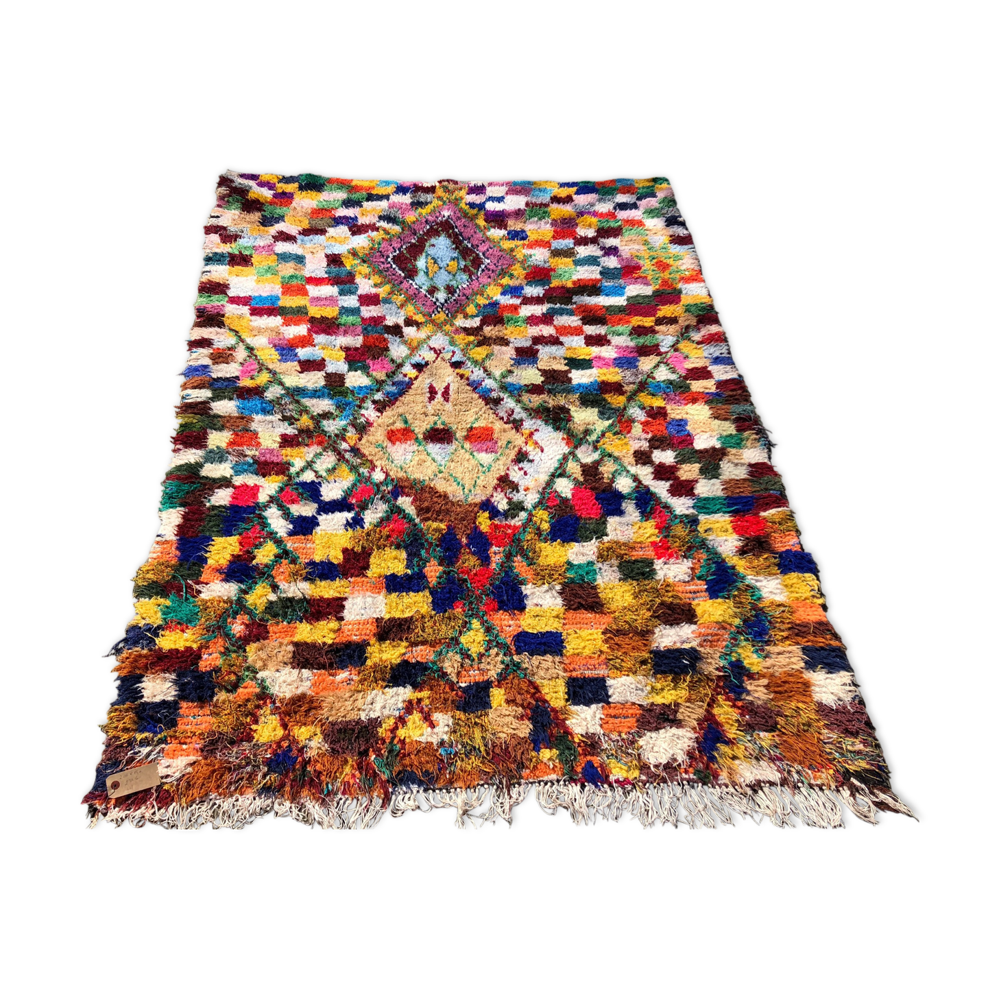 Carpet boucherouite Berber 200x150cm