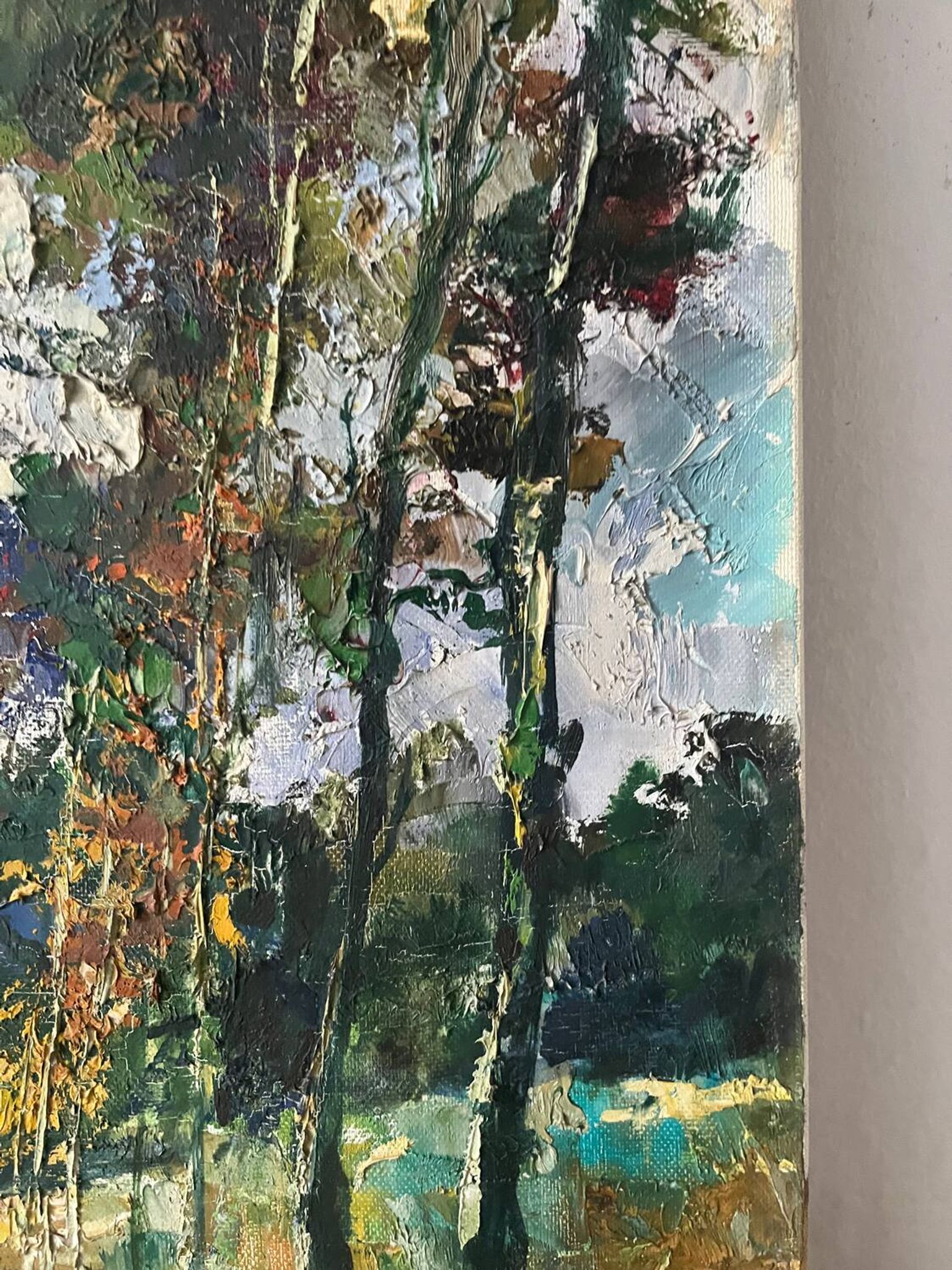 La  Cure rivière, technique couteau signé Robert Falcucci (1900-1989)