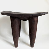 Tabouret Senoufo en bois - fait main