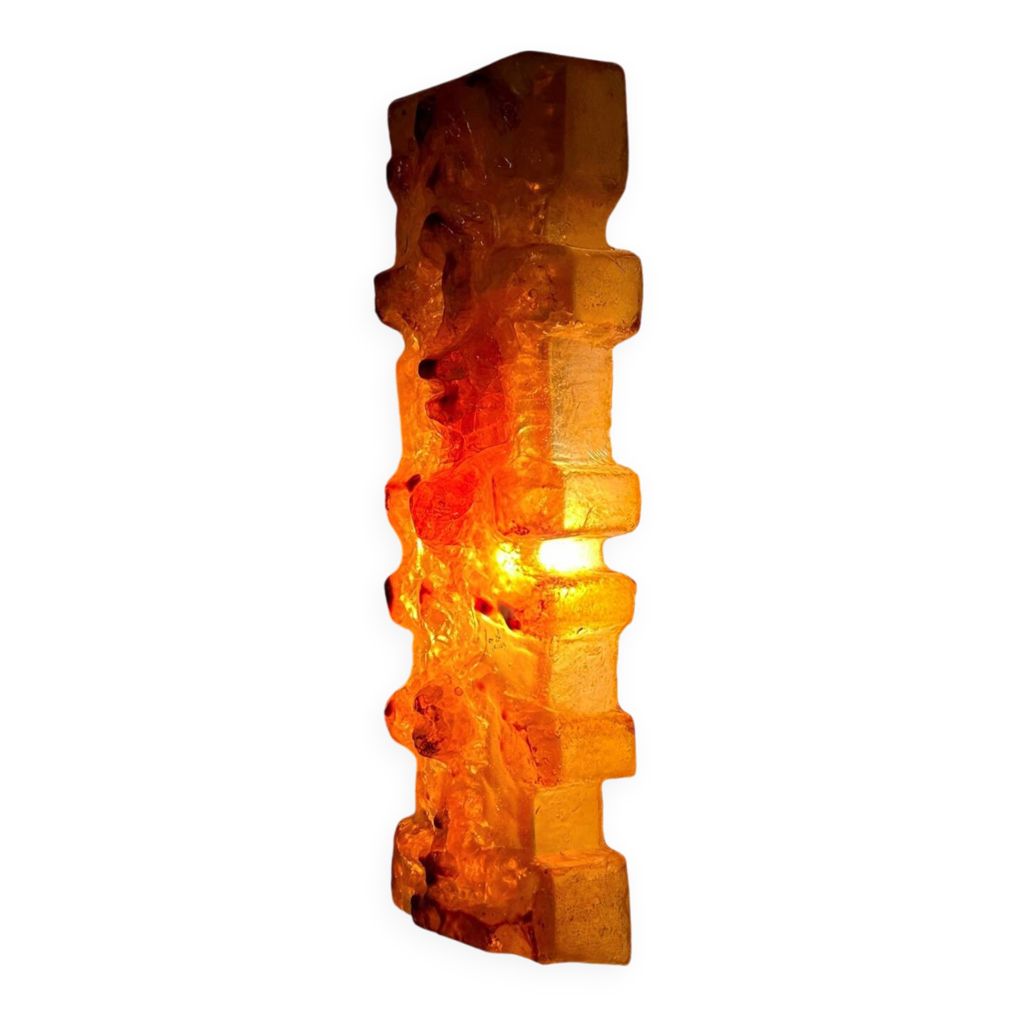 Brutalist wall sculpture by matius, france, 1970s