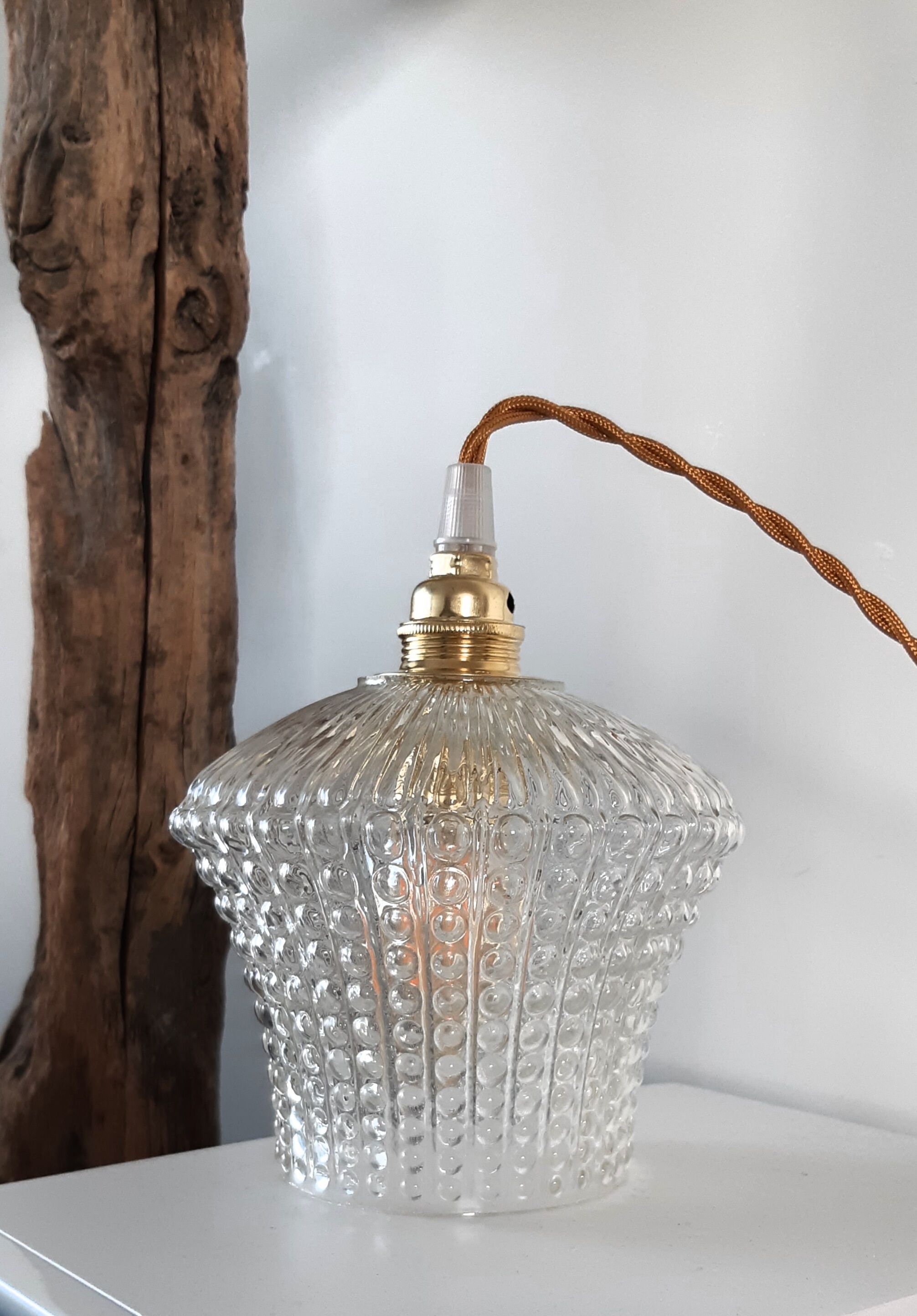 Vintage hand lamp