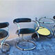 Rare set of 4 armchairs / chairs Rudi Bonzanini for Tecnosalotto