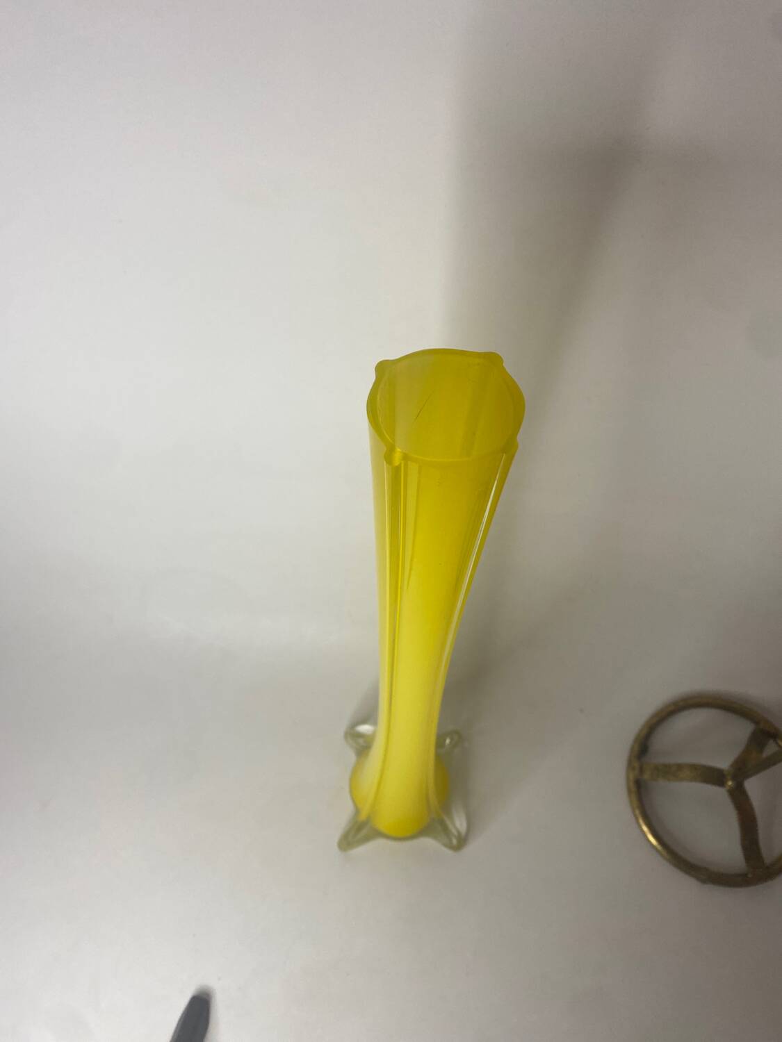 Yellow vase
