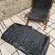 Fauteuil cuir vintage 1970"