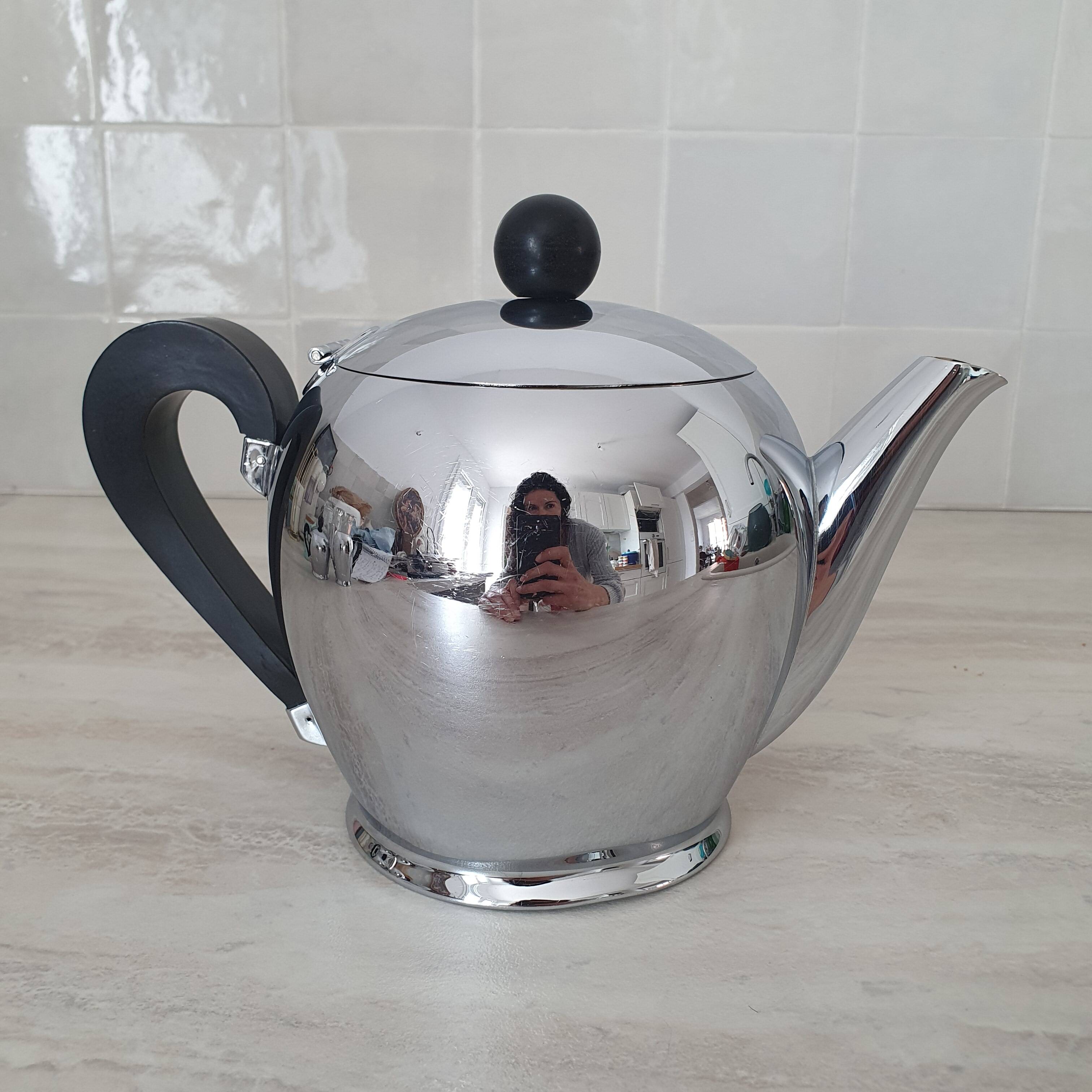 Service à café - thé collection bombé en inox 18/10, Alfra Alessi