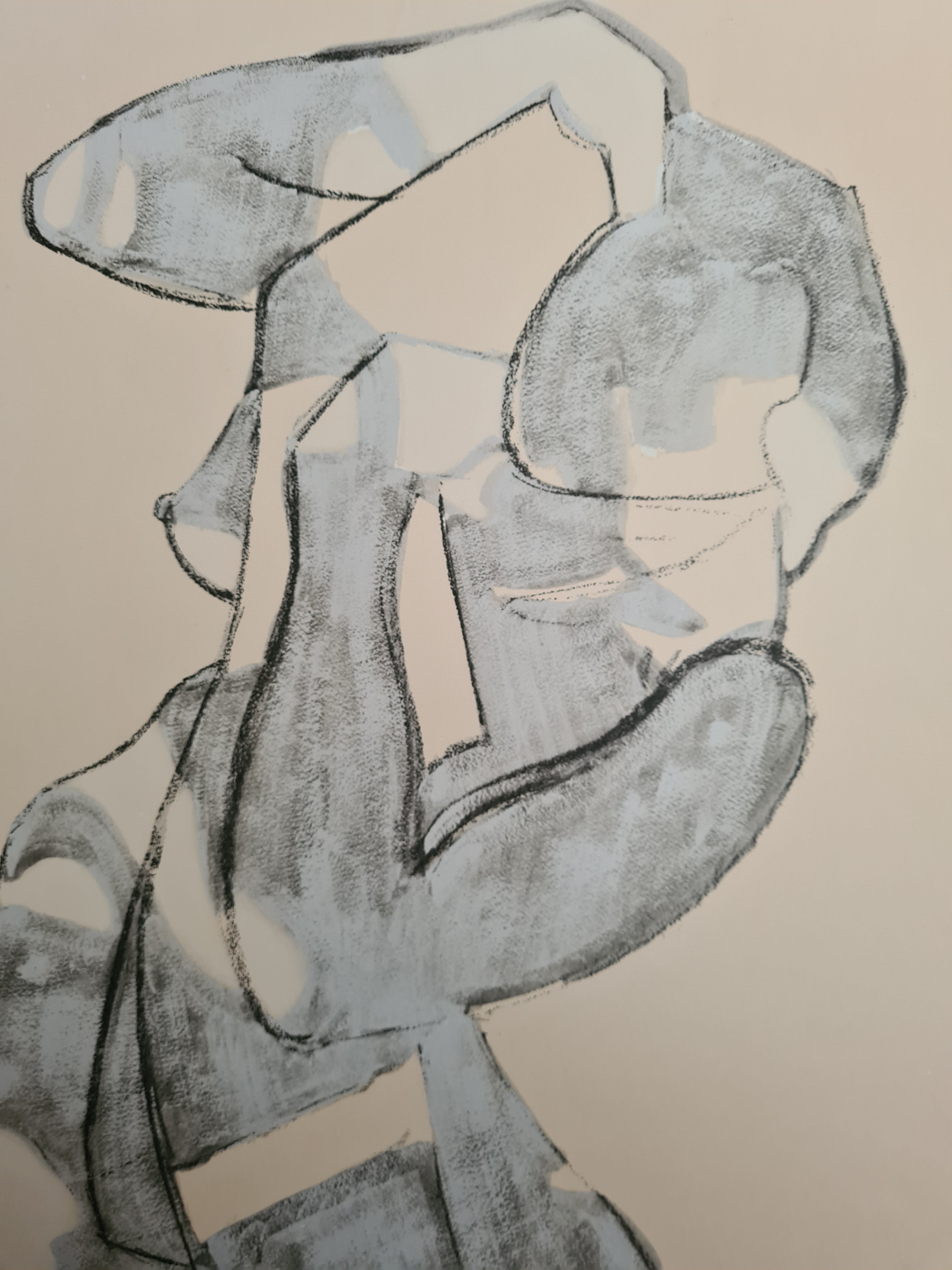 Woman in her toilet, Friboulet