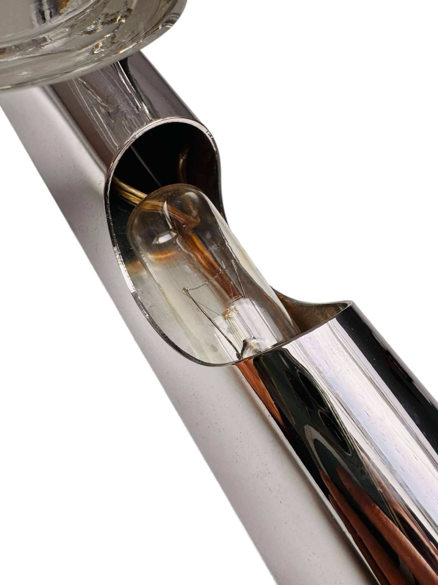 Pair of Space Age 70s double wall lights