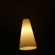 Suspension scandinave opaline annees 60/70