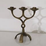 Swedish brass chandelier 1960