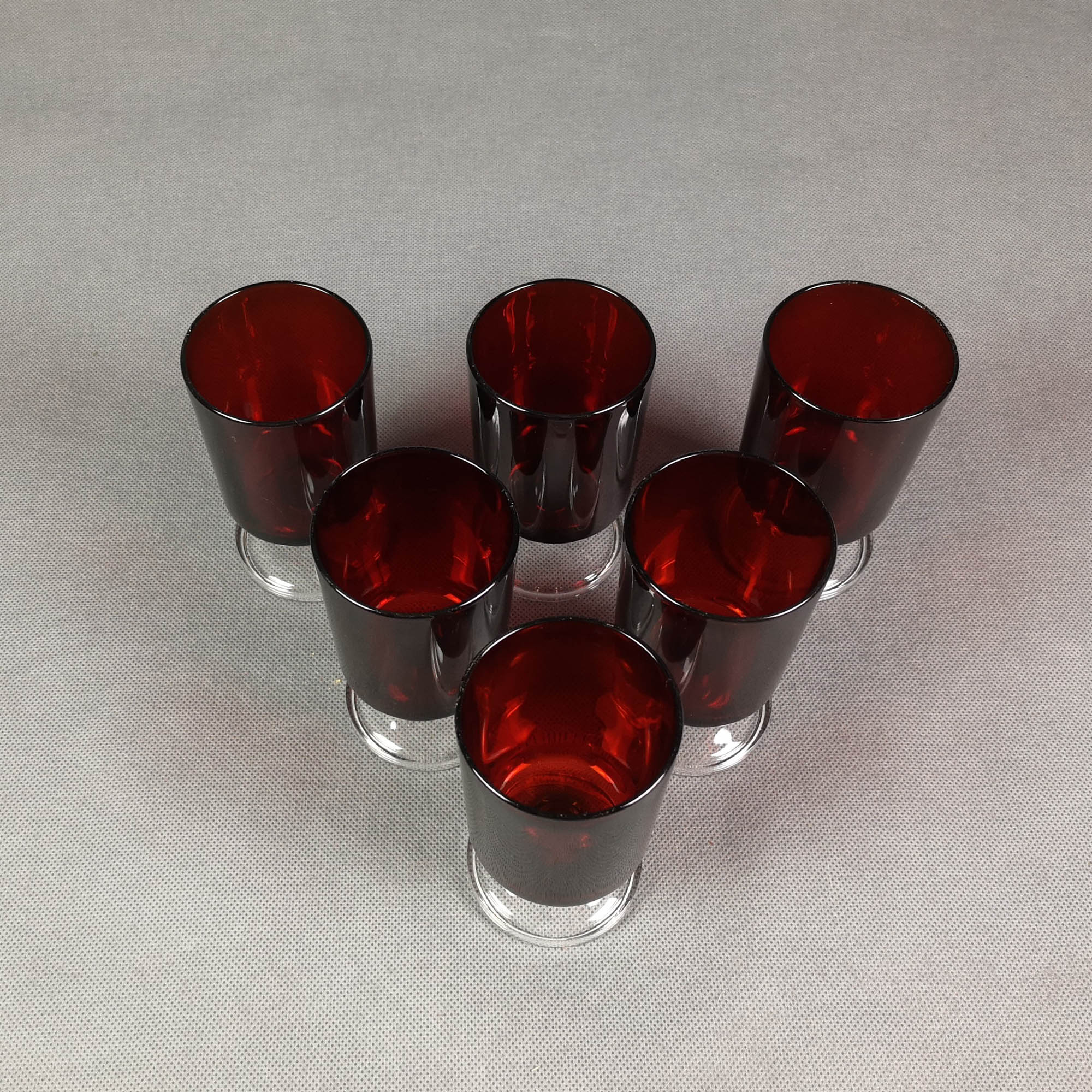 Cavalier Ruby Luminarc Red Wine Glasses x6 Cavalier Ruby Red Wine Glasses