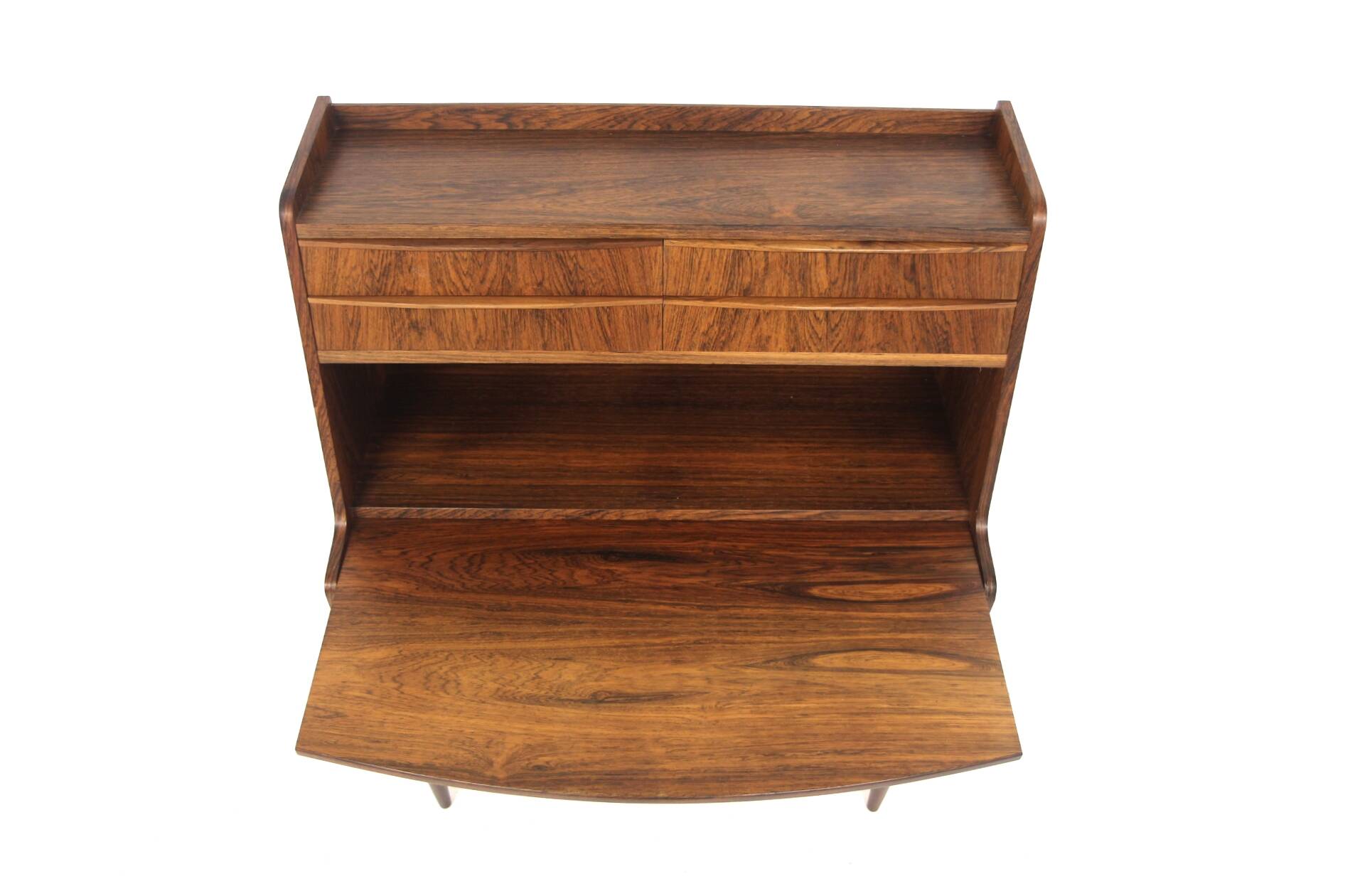 Scandinavian secretary in rosewood, Sweden, 1960