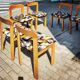 Suite of 6 chairs