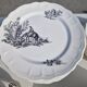Salins earthenware table service model Chantal, 55 pieces.