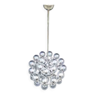 Modernist chandelier Motoko Ishii for Staff Leuchten 1970