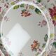 4 antique dessert plates Longchamp Daisies ironstone polychrome