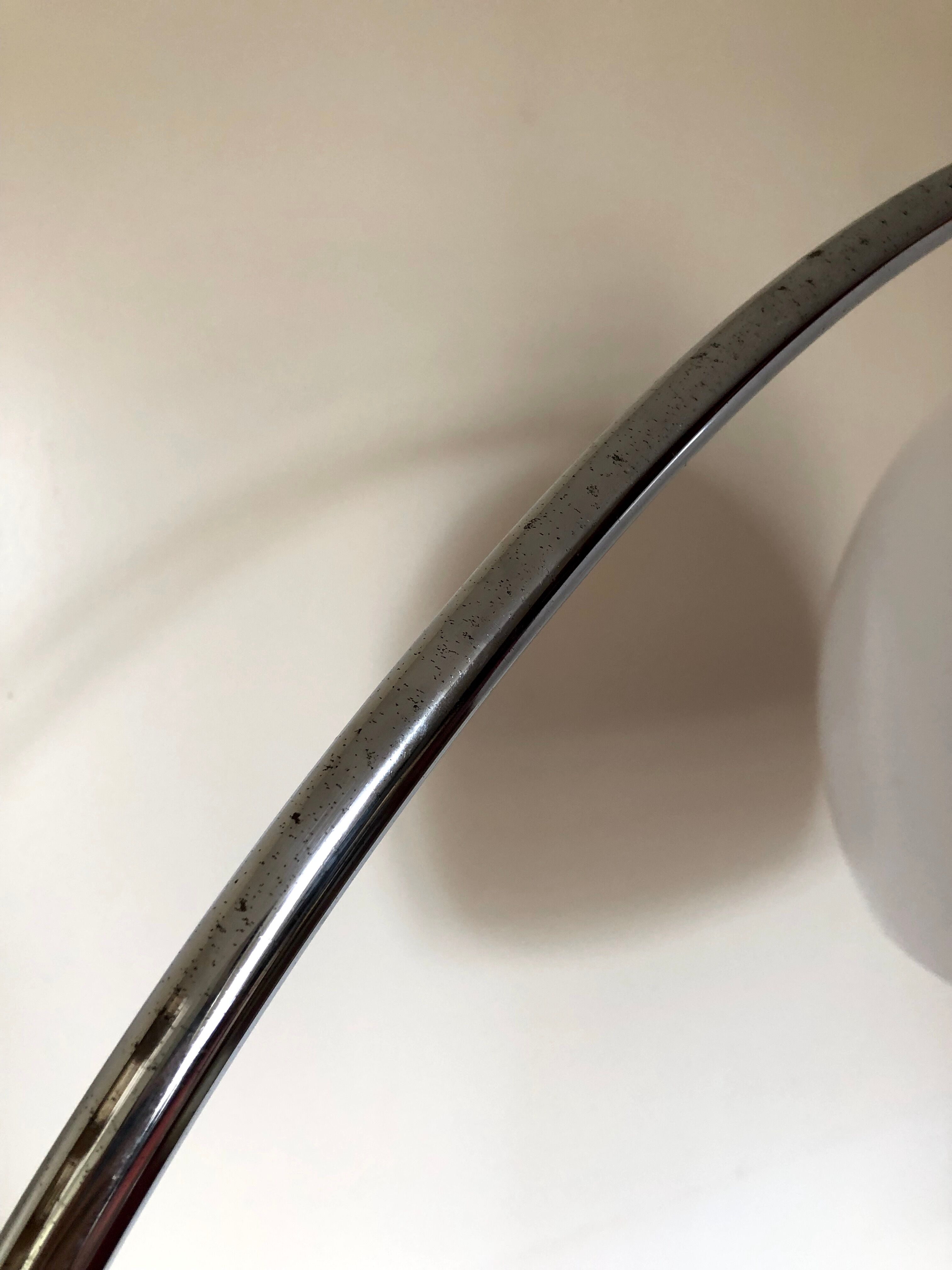 Lampadaire Arc avec pied en marbre