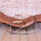 Mid-Century Rocking Reclining Armchair in Chrome by Lama, France, 1960s