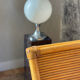 Maugrion armchair in rattan