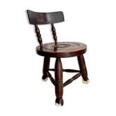 1 brutalist chair by Charles Dudouyt