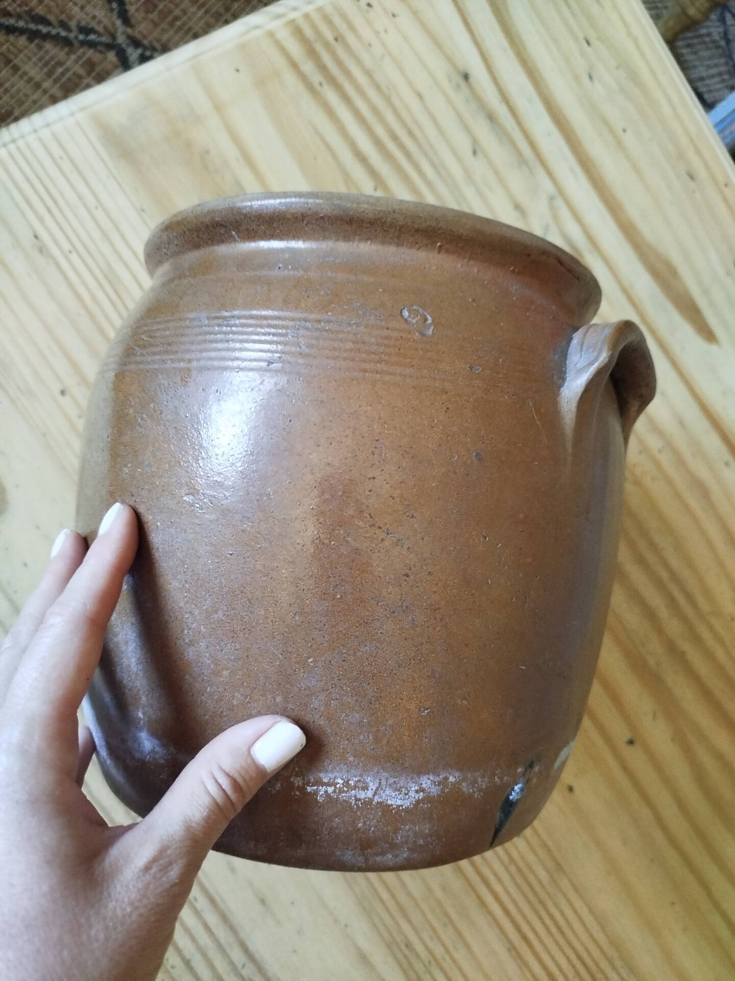 Grease pot