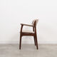 Set of two walnut chairs, Danish design, 1960s, designer: Erik Buch