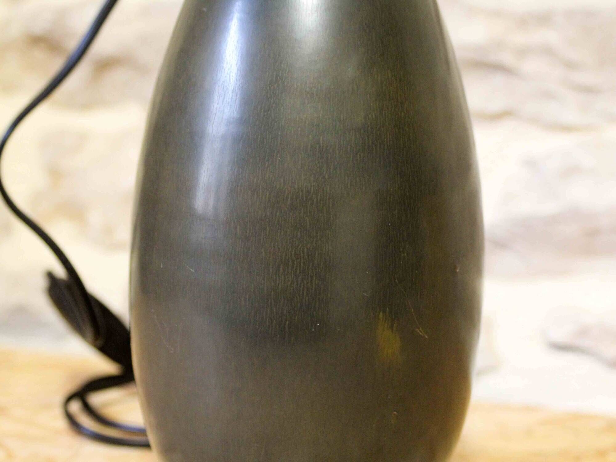 Glazed ceramic lamp base by Carl-Harry Stålhane for Rörstrand.