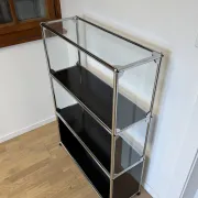 Etagère USM Haller en Noir Graphite