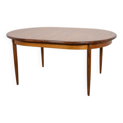 Table à manger ovale extensible en teck de style mid-century de G-Plan, Royaume-Uni, années 1960.