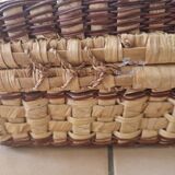 Rattan suitcase, 1950s