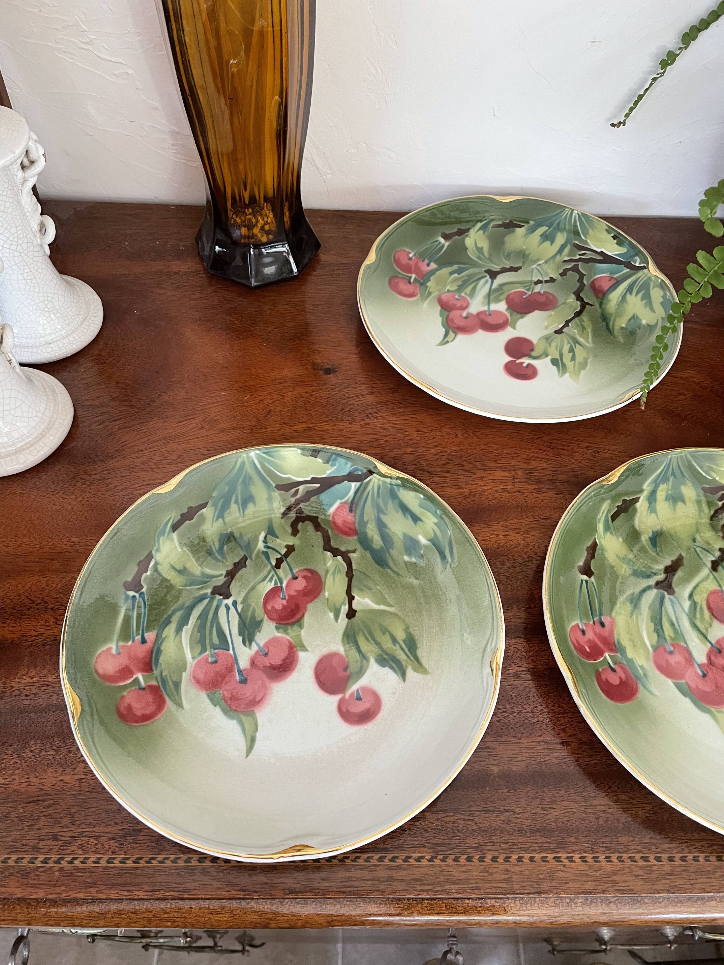 10 K&G Lunéville dessert plates