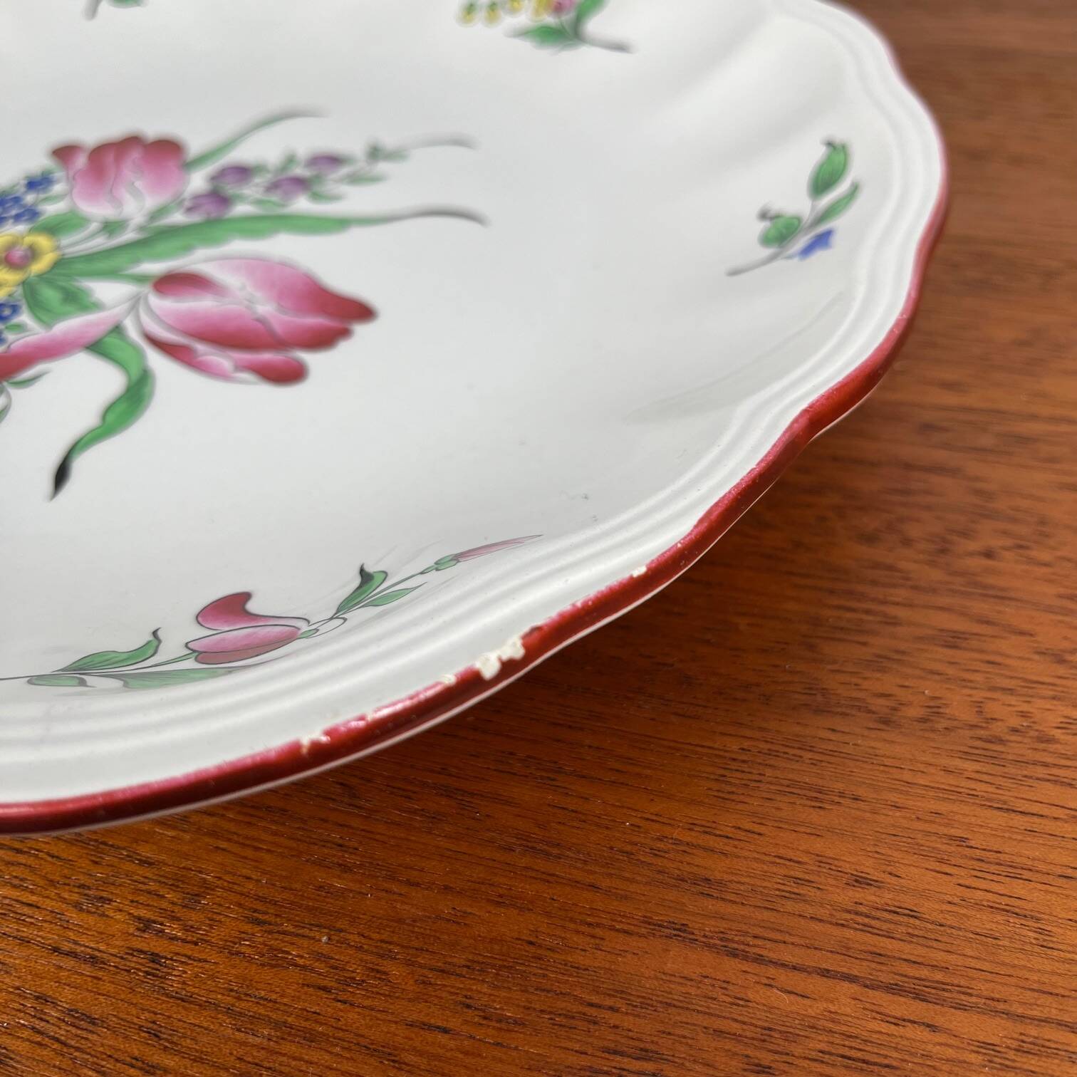 Dish with small handles KG Luneville – Réverbère model