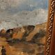 coastal painting oil on masonite