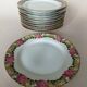 11 assiettes à dessert Raynaud vintage